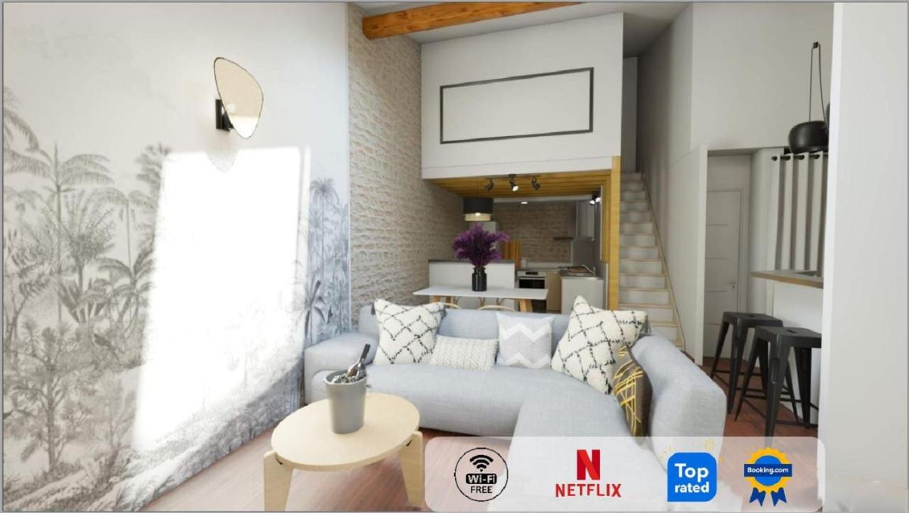 ! New ! ColorZen - Confortable et Lumineux - Appart Pézenas Centre Esterno foto
